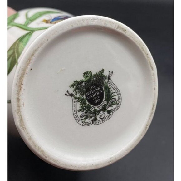 Portmeirion Botanic Garden Canton Vase Convolvulus Trailing Bindweed 5.25” - Picture 12 of 12